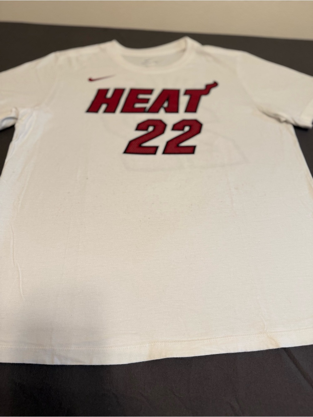 Nike HEAT 22 White Graphic Men's T-Shirt